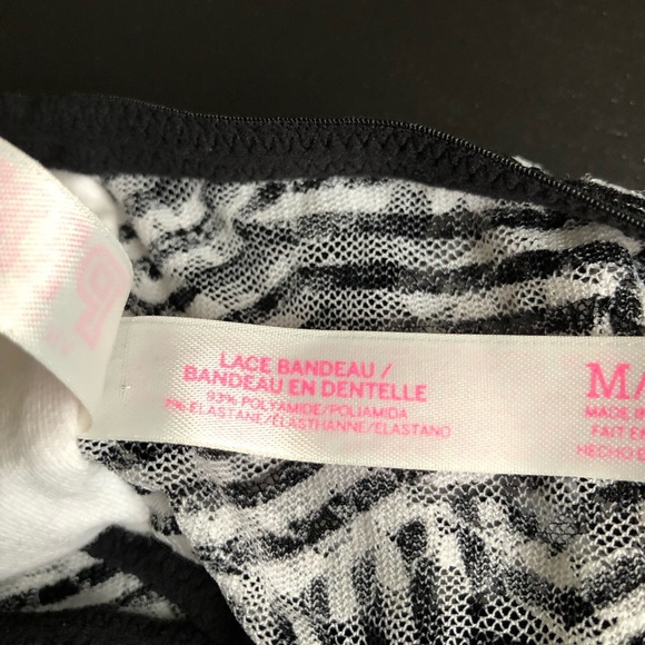 Victoria’s Secret PINK Lace Bandeau Size M - Picture 4 of 4